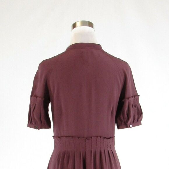 Mauve purple MALO A-line dress IT42 8 - Picture 8 of 8